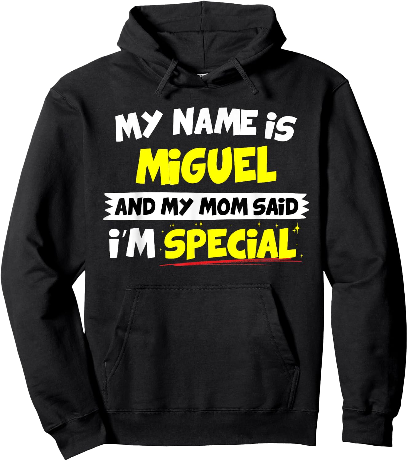 Miguel My Mom Said I'm Special Hoodie - Hoodie | Black