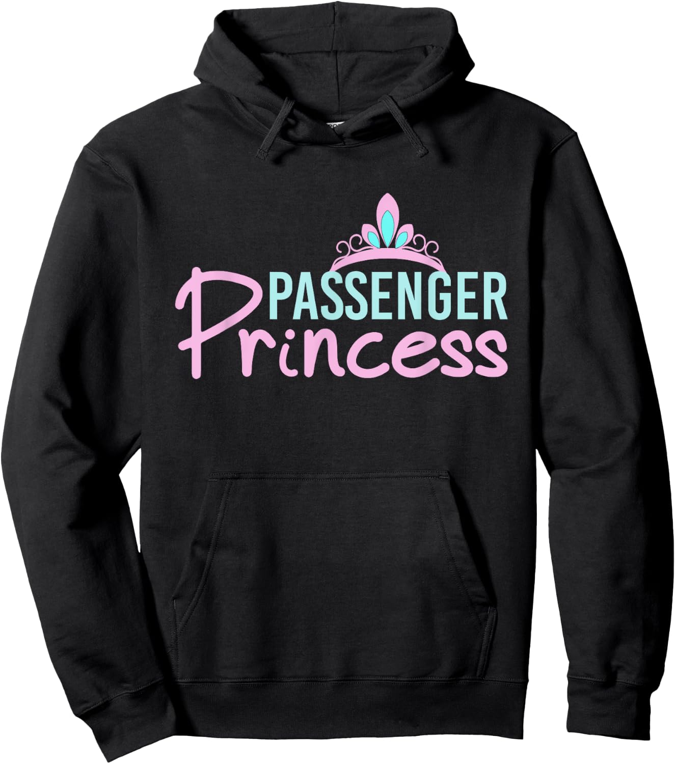 Passenger Princess Trending Meme Woman Hoodie - Hoodie | Black