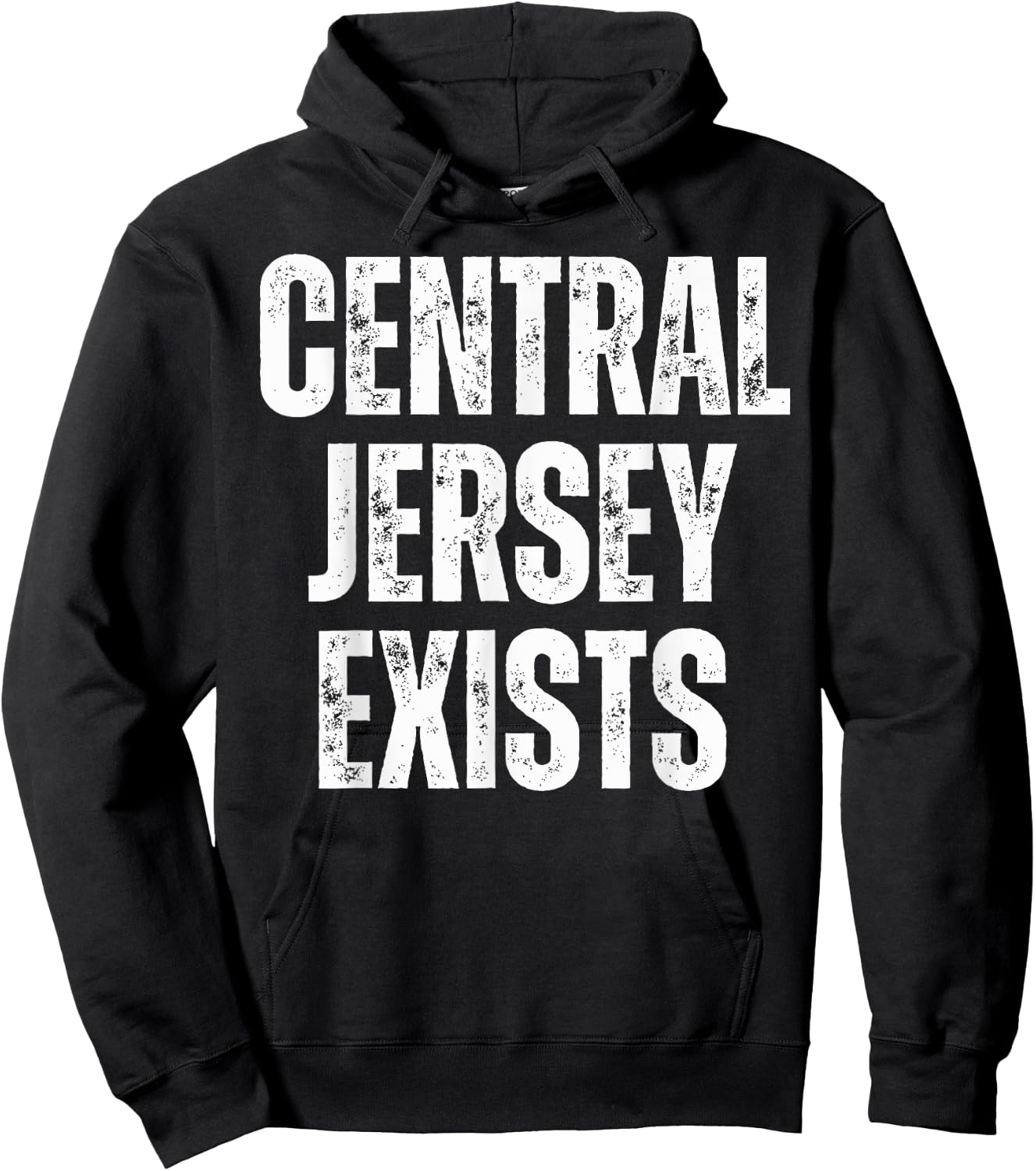 Central Jersey Does Exist Hoodie - Hoodie | Black