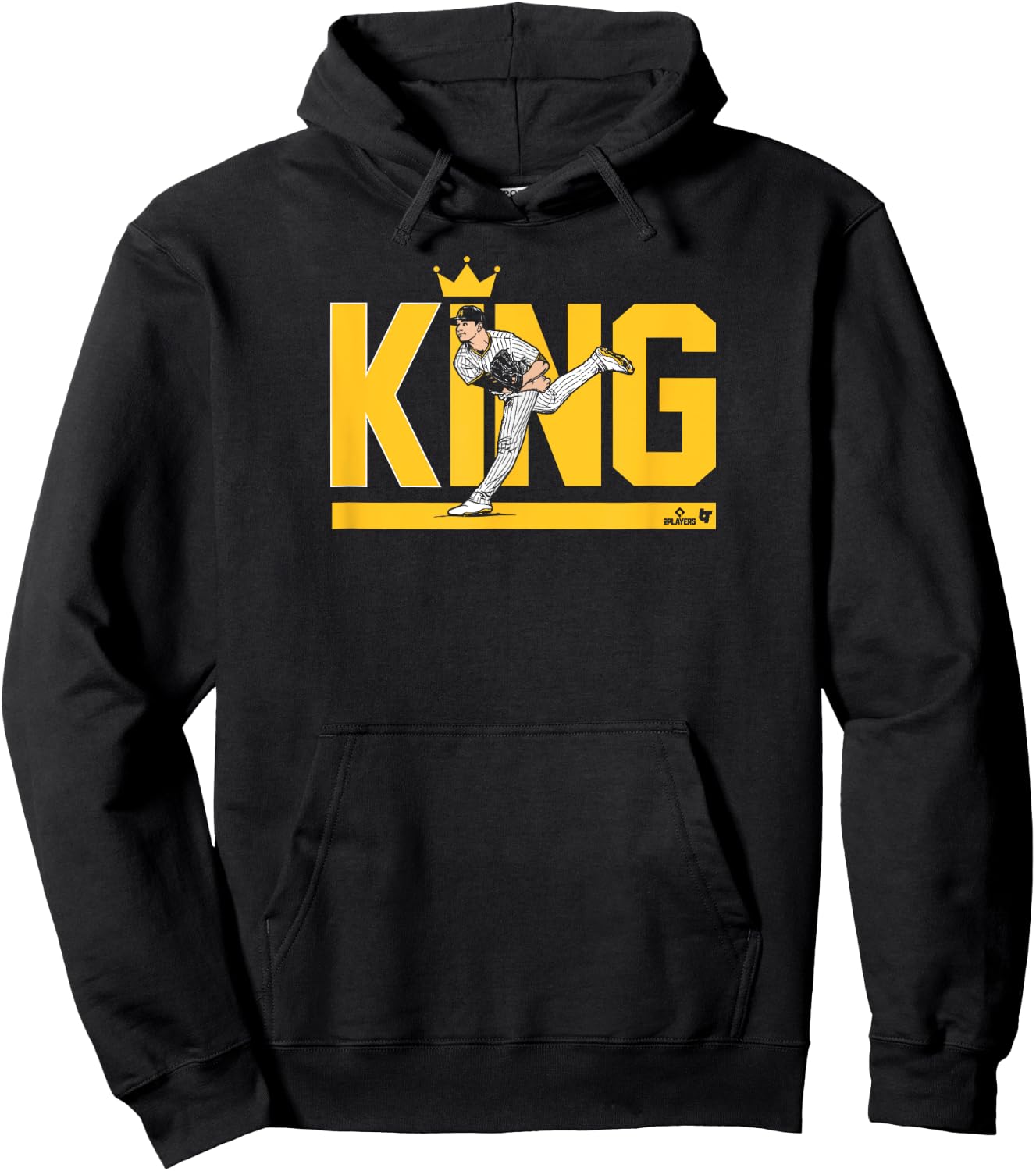 Michael King - Ace Pose - San Diego Baseball Hoodie - Hoodie | Black