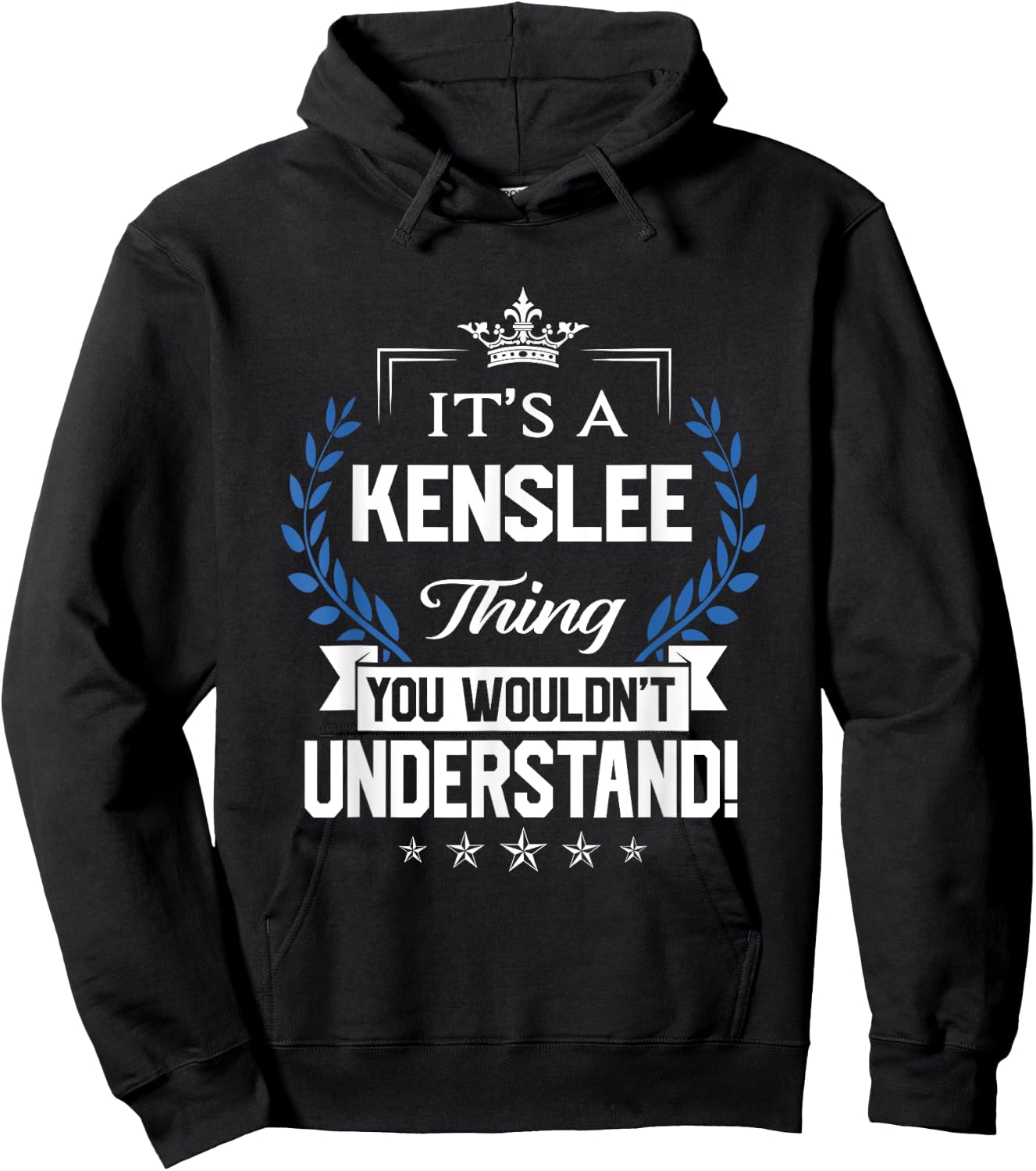 Kenslee Name - Kenslee Thing Name You Wouldn't Understand Hoodie - Hoodie | Black