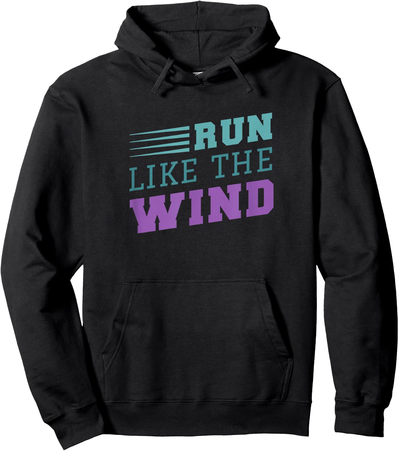 Run Like the Wind Hoodie - Hoodie | Black