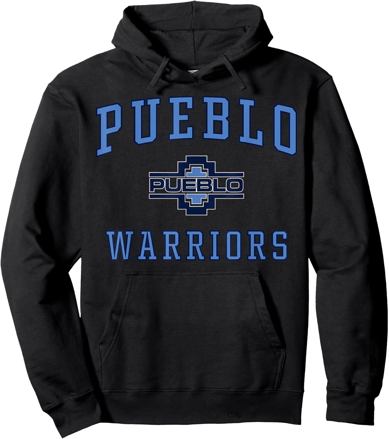 Pueblo High School Warriors C1 Hoodie - Hoodie | Black