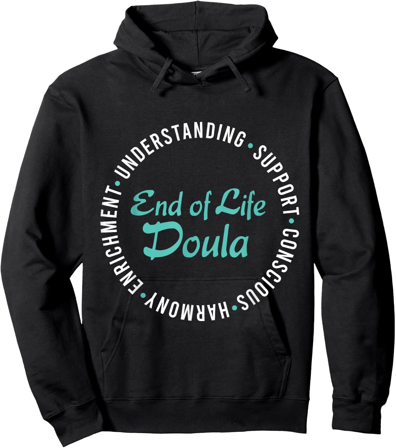 End Of Life Doula Job Profession Occupation Death Doula Hoodie - Hoodie | Black