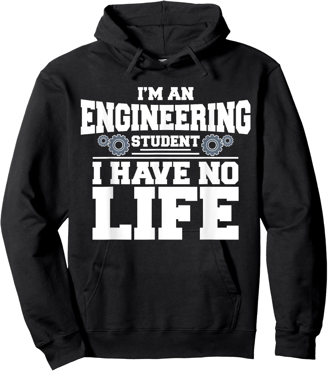 Cool Engineer Art Women Engineering Student Hoodie - Hoodie | Black