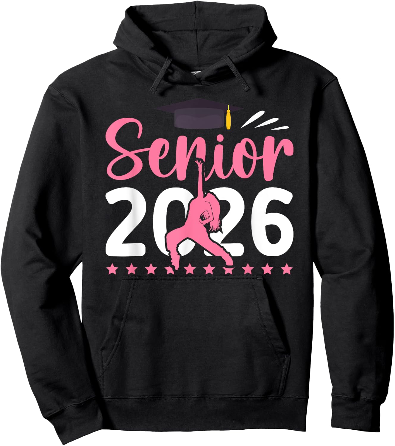 Senior Dancer 2026 Graduation Dance Senior 2026 Hoodie - Hoodie | Black