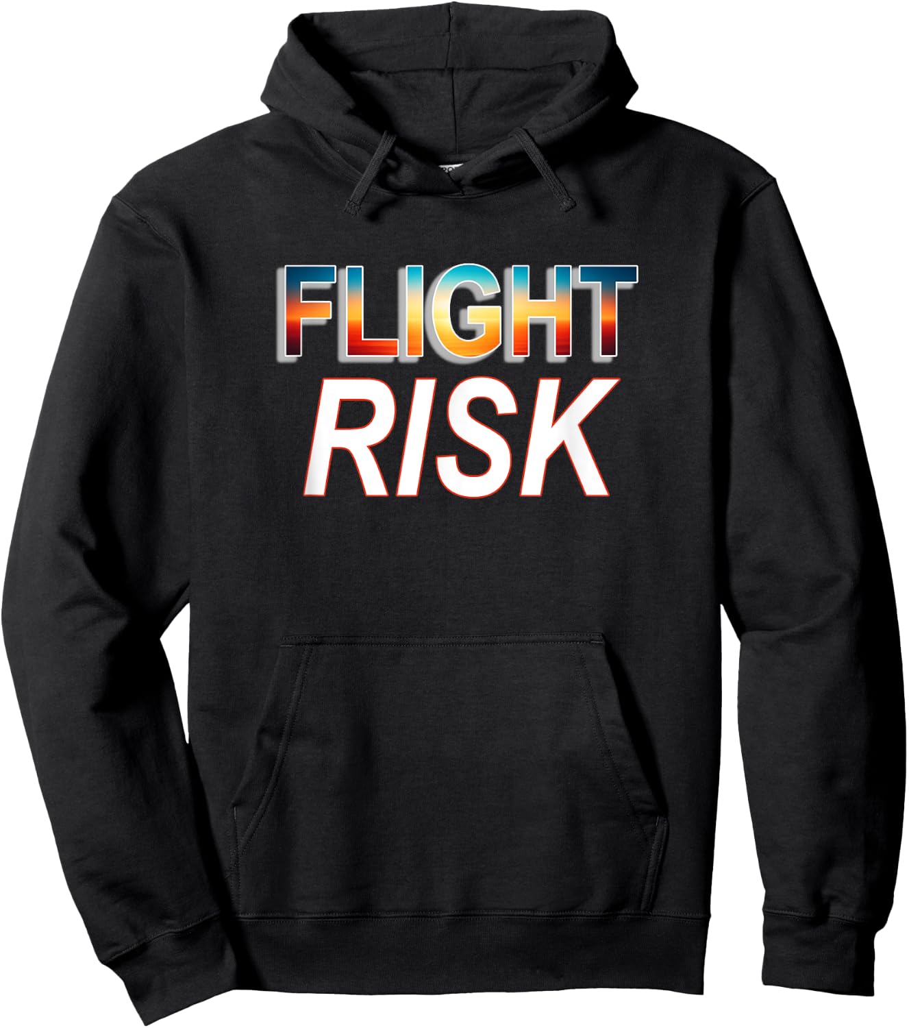 Adrenaline Seeker's Badge: Flight Risk Hoodie - Hoodie | Black