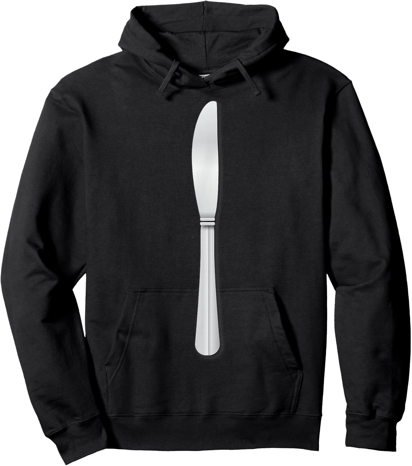 Funny Halloween Party Table Knife Costume Couple Matching Hoodie - Hoodie | Black
