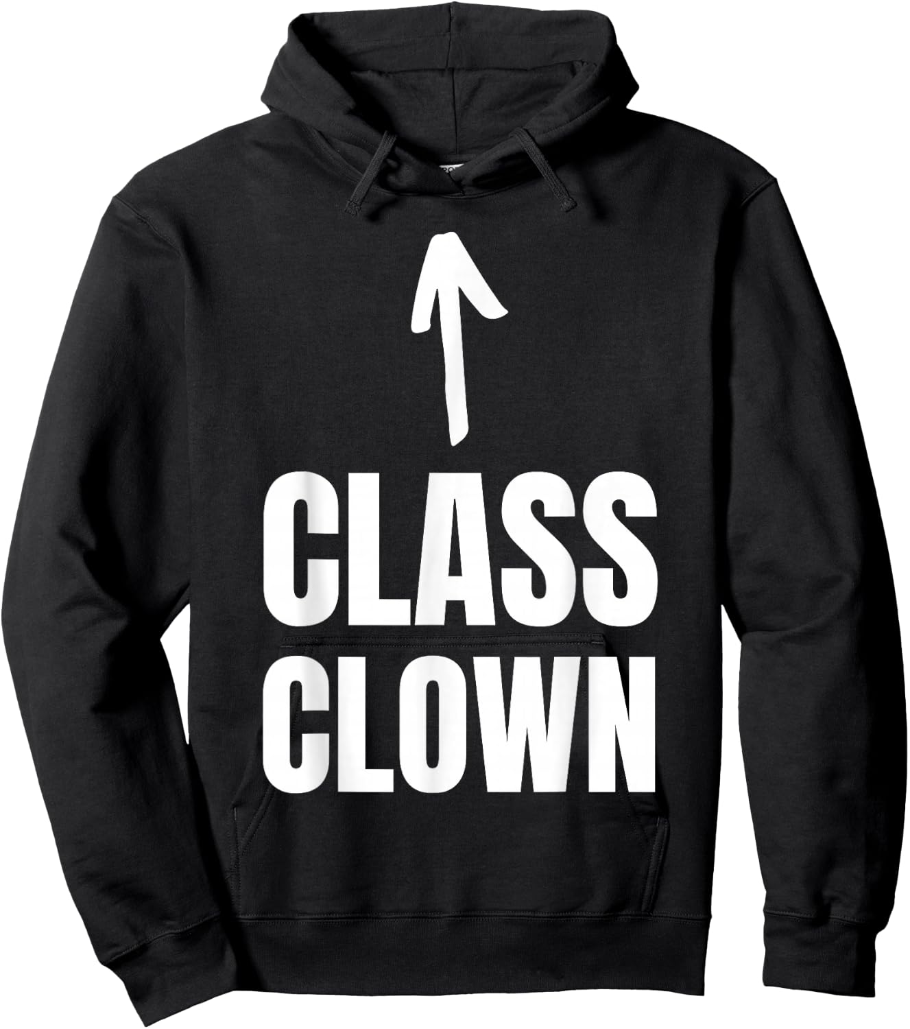 Funny Class Clown and School Joker Hoodie - Hoodie | Black