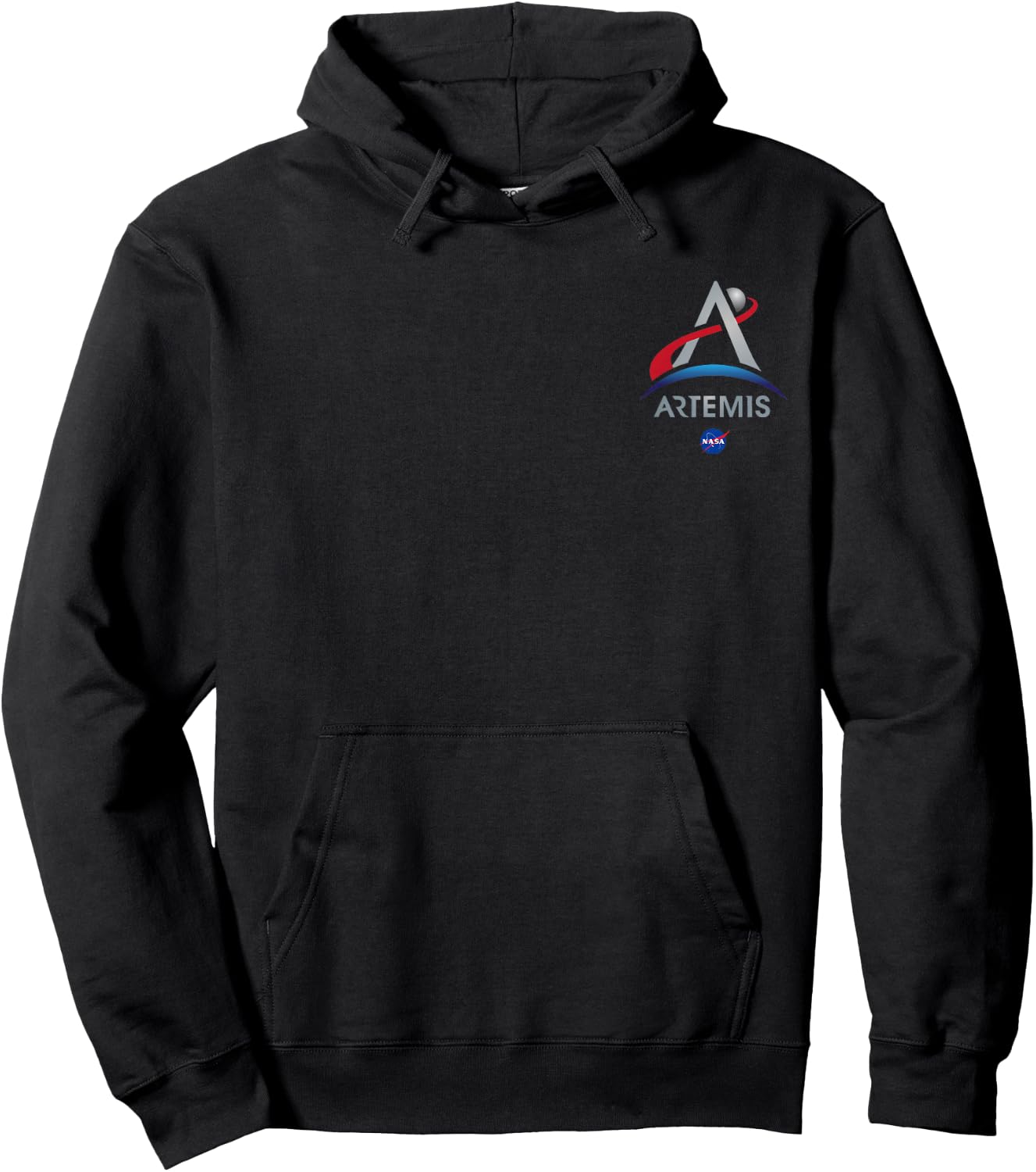 NASA Artemis Mission Logo Hoodie - Hoodie | Black