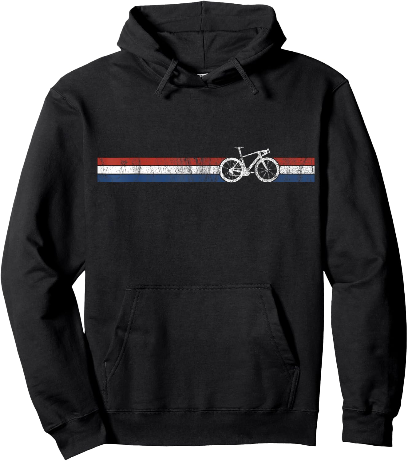 Cyclist Flag Netherlands Design Dutch Bike Racing Hoodie - Hoodie | Black