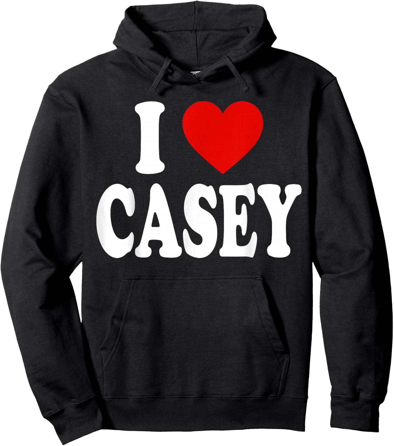 I Heart Love Casey Hoodie - Hoodie | Black