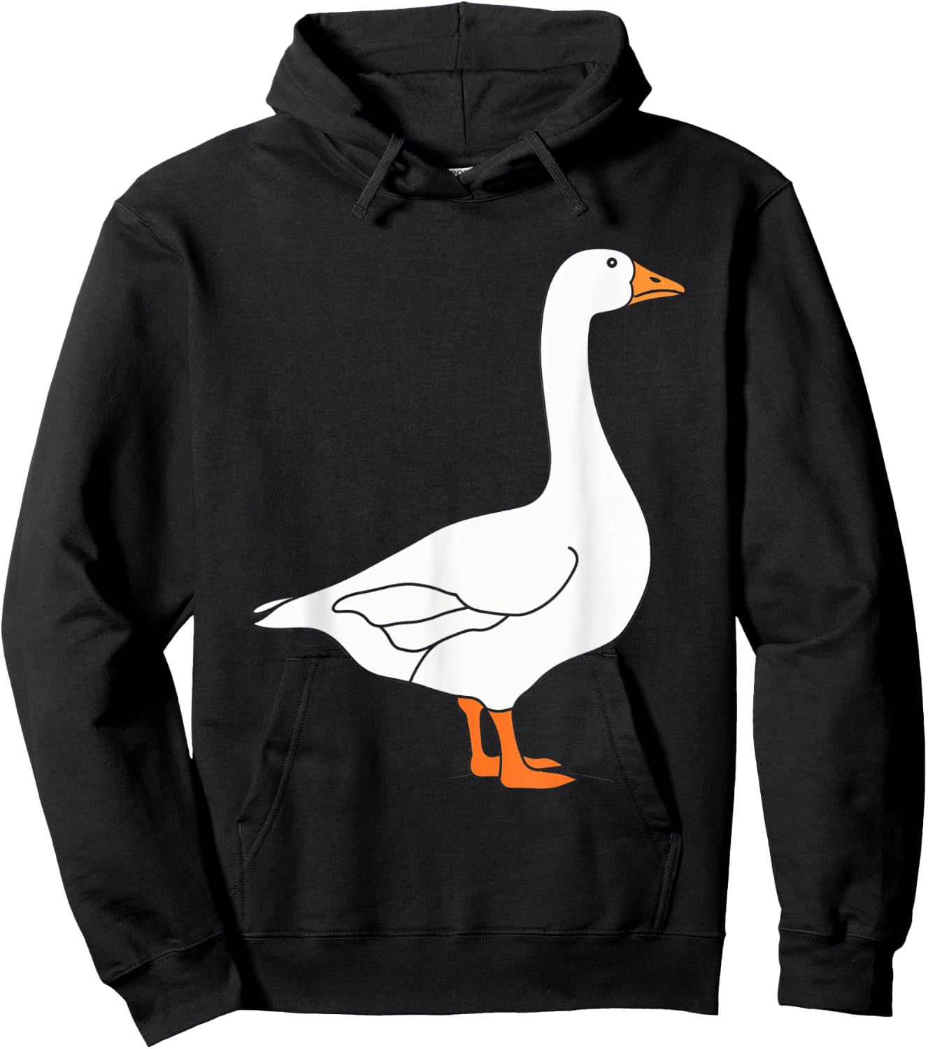 Goose Bird Farm Animal Wildlife Nature Goose Lovers Hoodie - Hoodie | Black