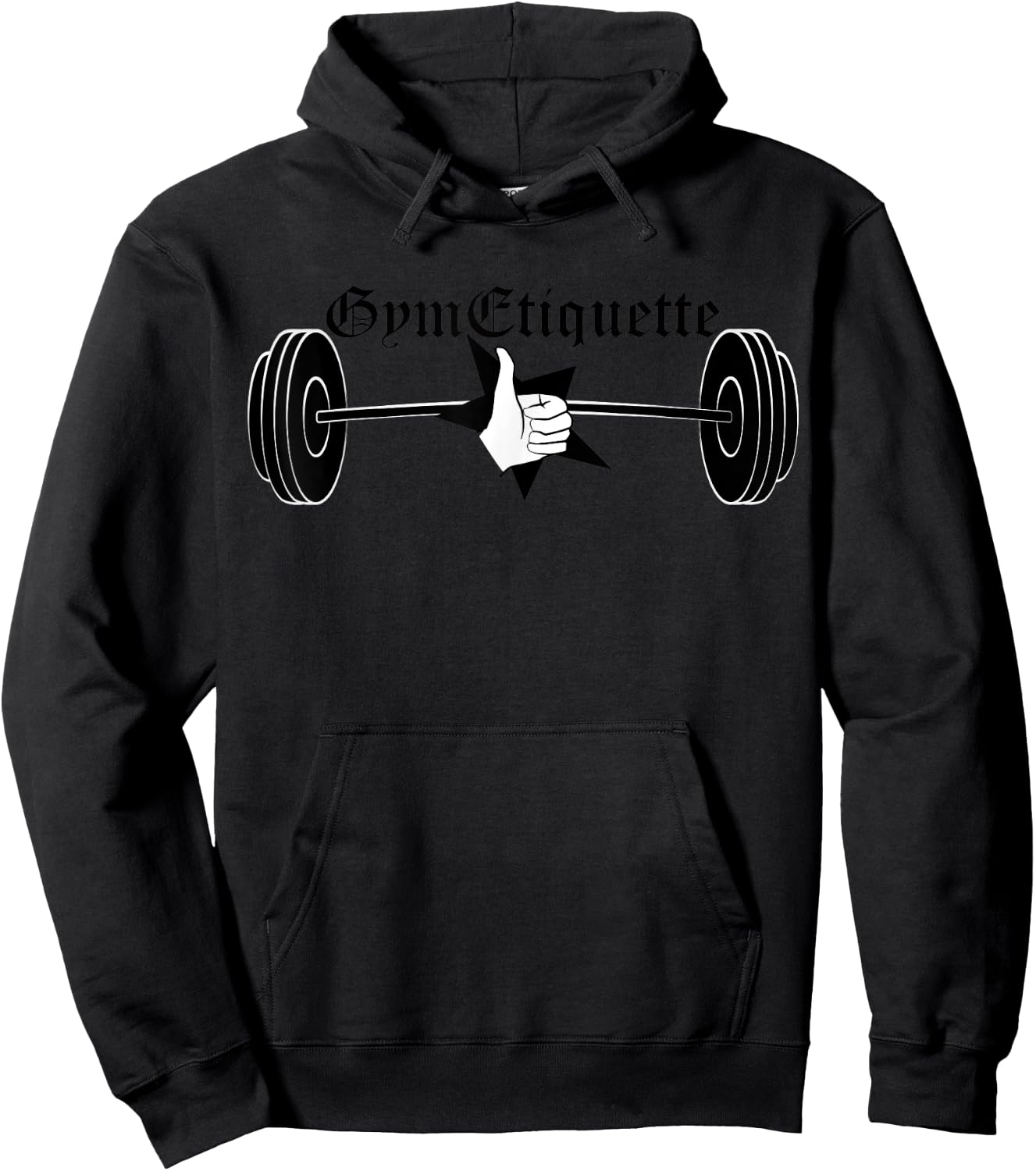 Wipe Down the Equipment Funny Gym Etiquette Wear Hoodie - Hoodie | Black