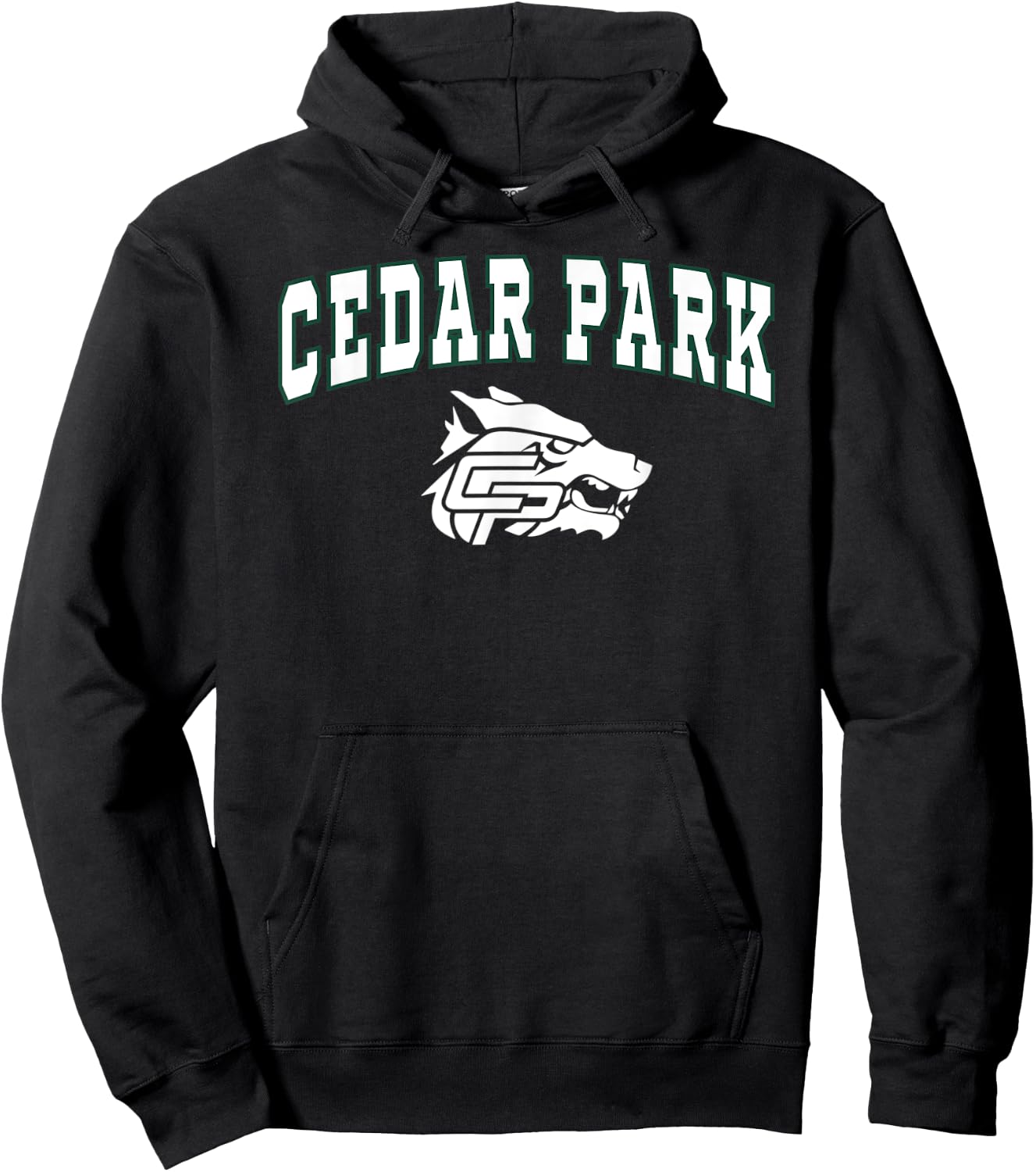 Cedar Park High School Timberwolves C2 Hoodie - Hoodie | Black