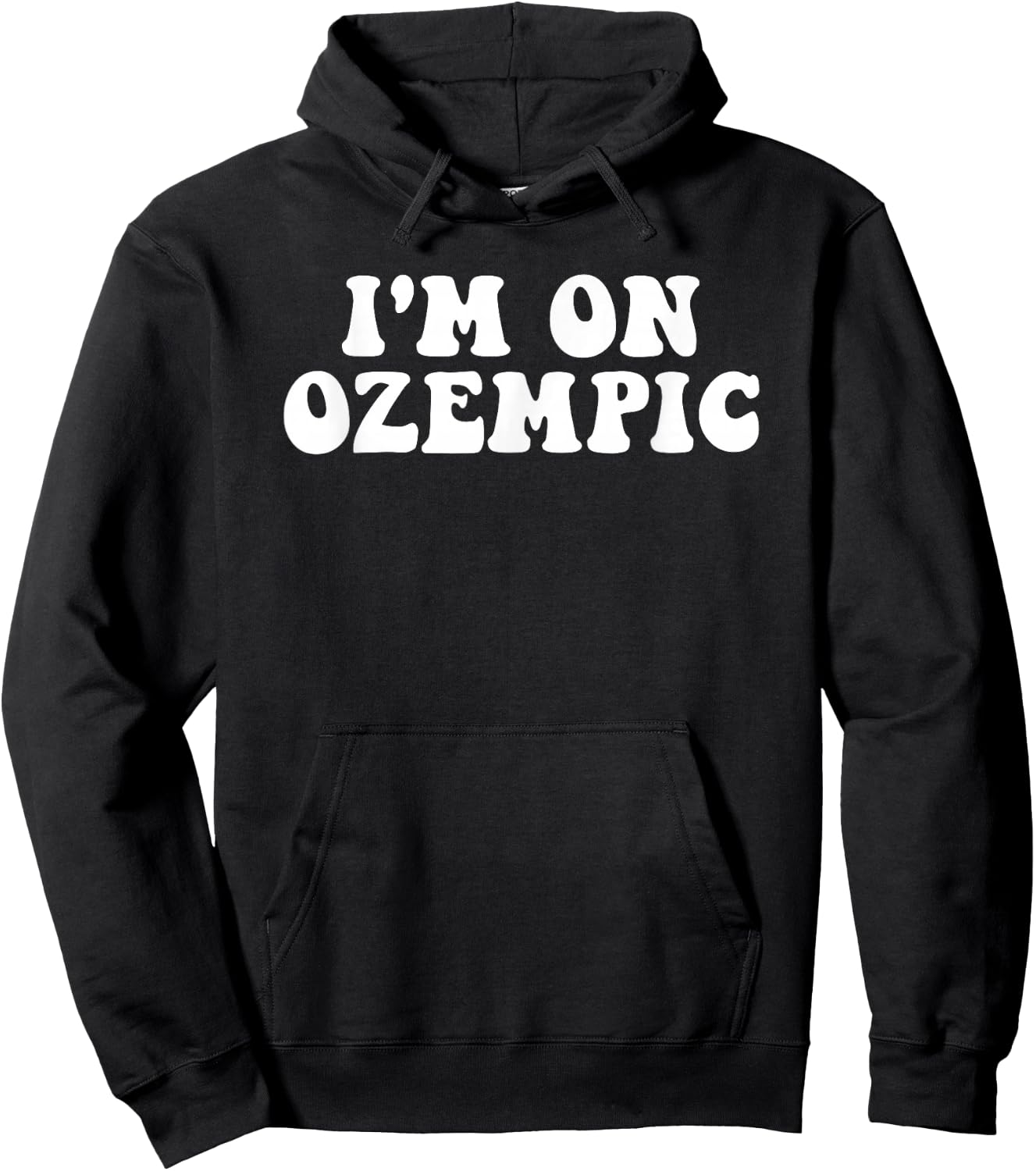 I'm On Ozempic Gifts & Shirts -Adults Classic Fit Black Hoodie - Hoodie | Black
