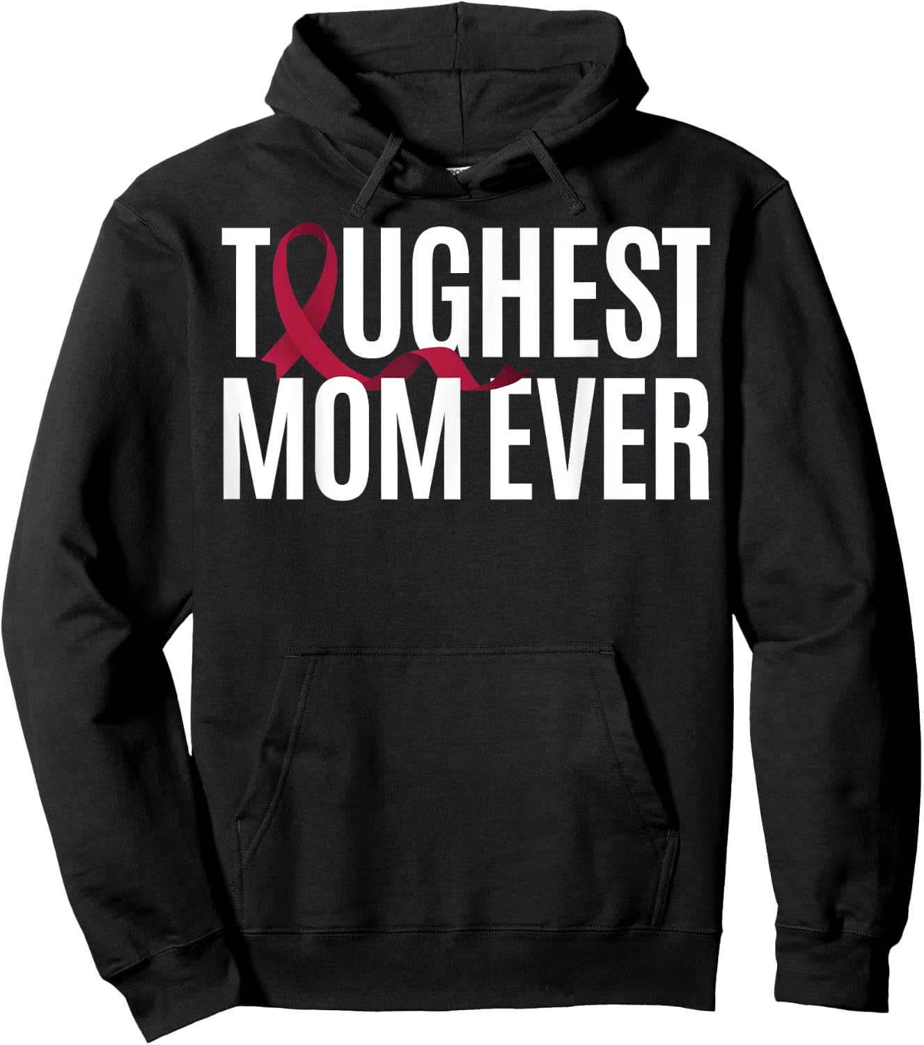 Toughest Mom Ever Sturge-Weber Syndrome Hoodie - Hoodie | Black