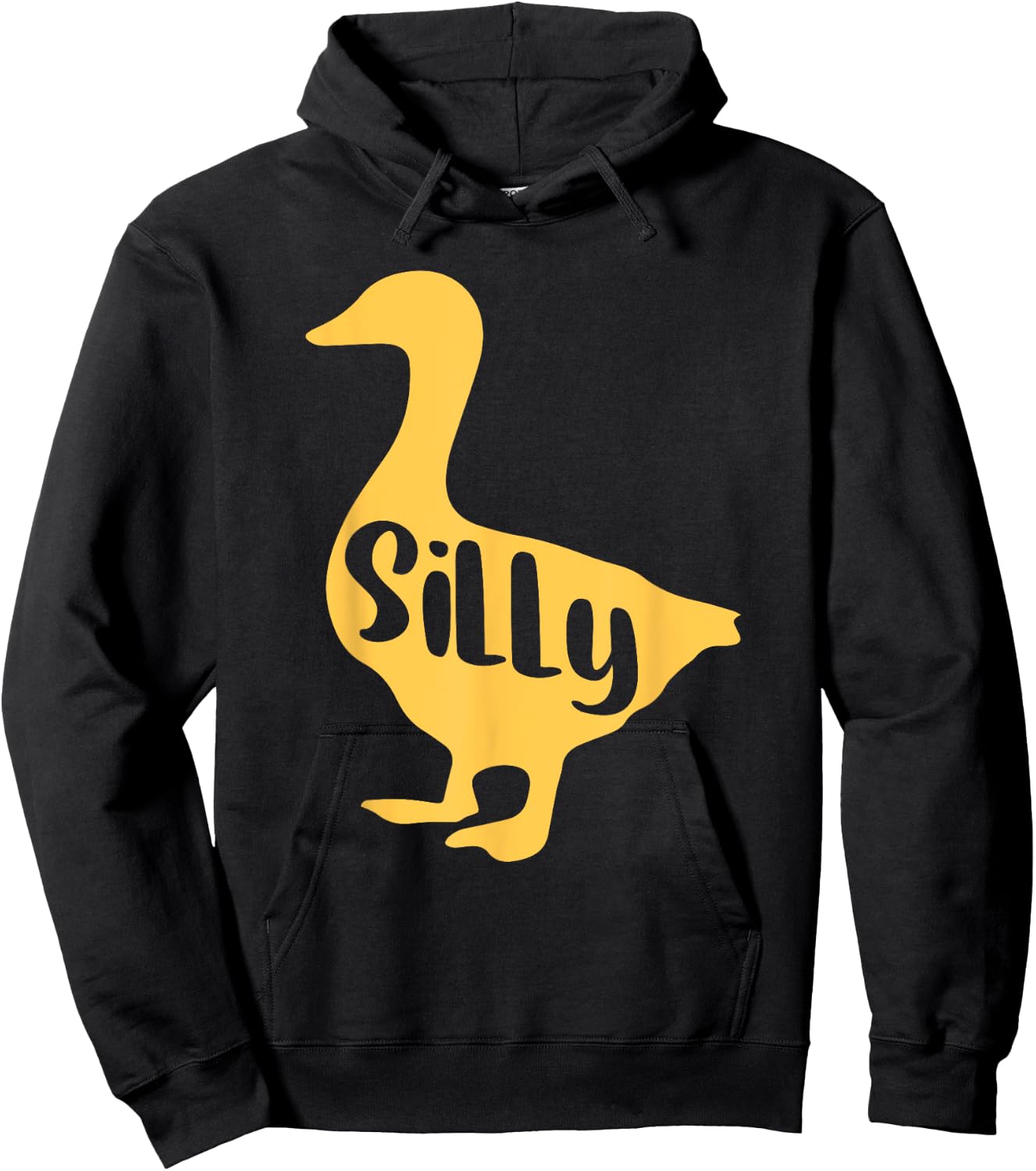 Funny Goose Designs Canadian Whisperer Silly Bird Hoodie - Hoodie | Black