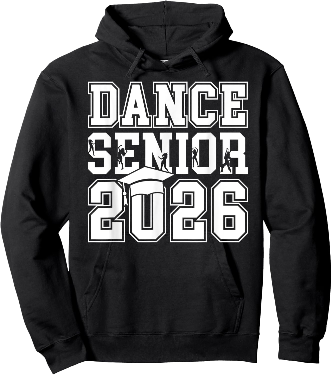Dance Senior 2026 Class Of 2026 Senior Dancer Hoodie - Hoodie | Black
