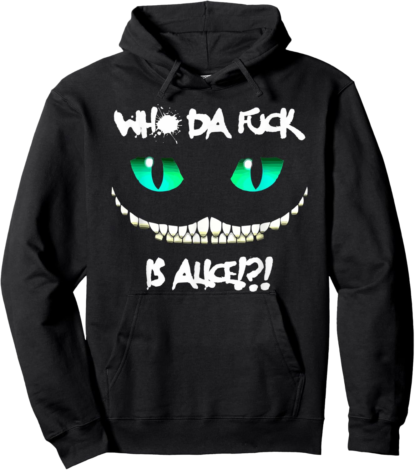 Halloween Who da fuck is Alice Hoodie - Hoodie | Black