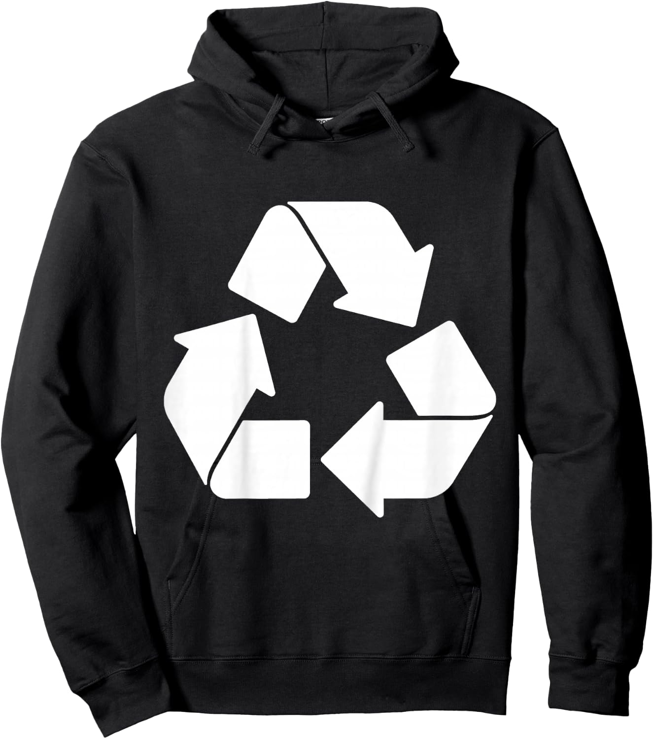 Recycling Logo Earth Day Toddler Boy Recycle Symbol Girls Hoodie - Hoodie | Black