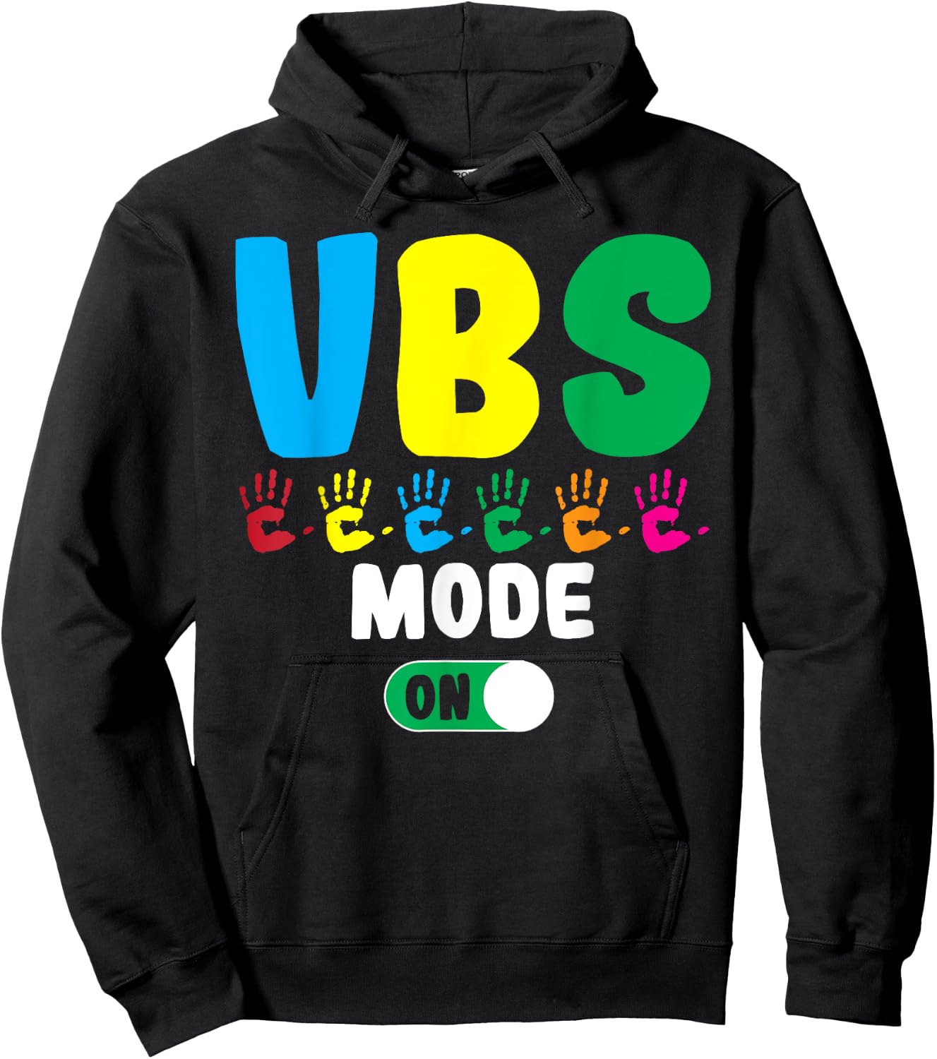 Vacation Bible School 2024 Summer Preschool VBS Ode On Hoodie - Hoodie | Black