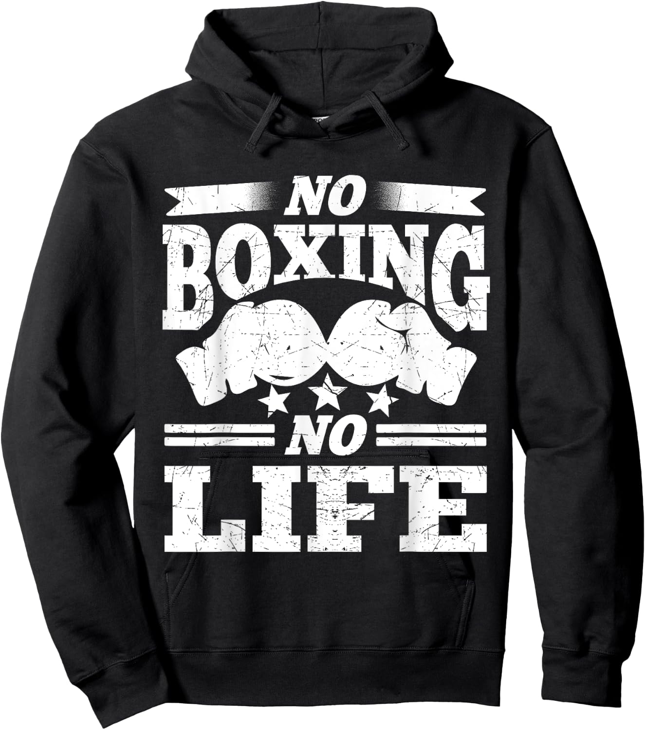 No Boxing No Life Boxing Gloves Boxing Gloves Hoodie - Hoodie | Black