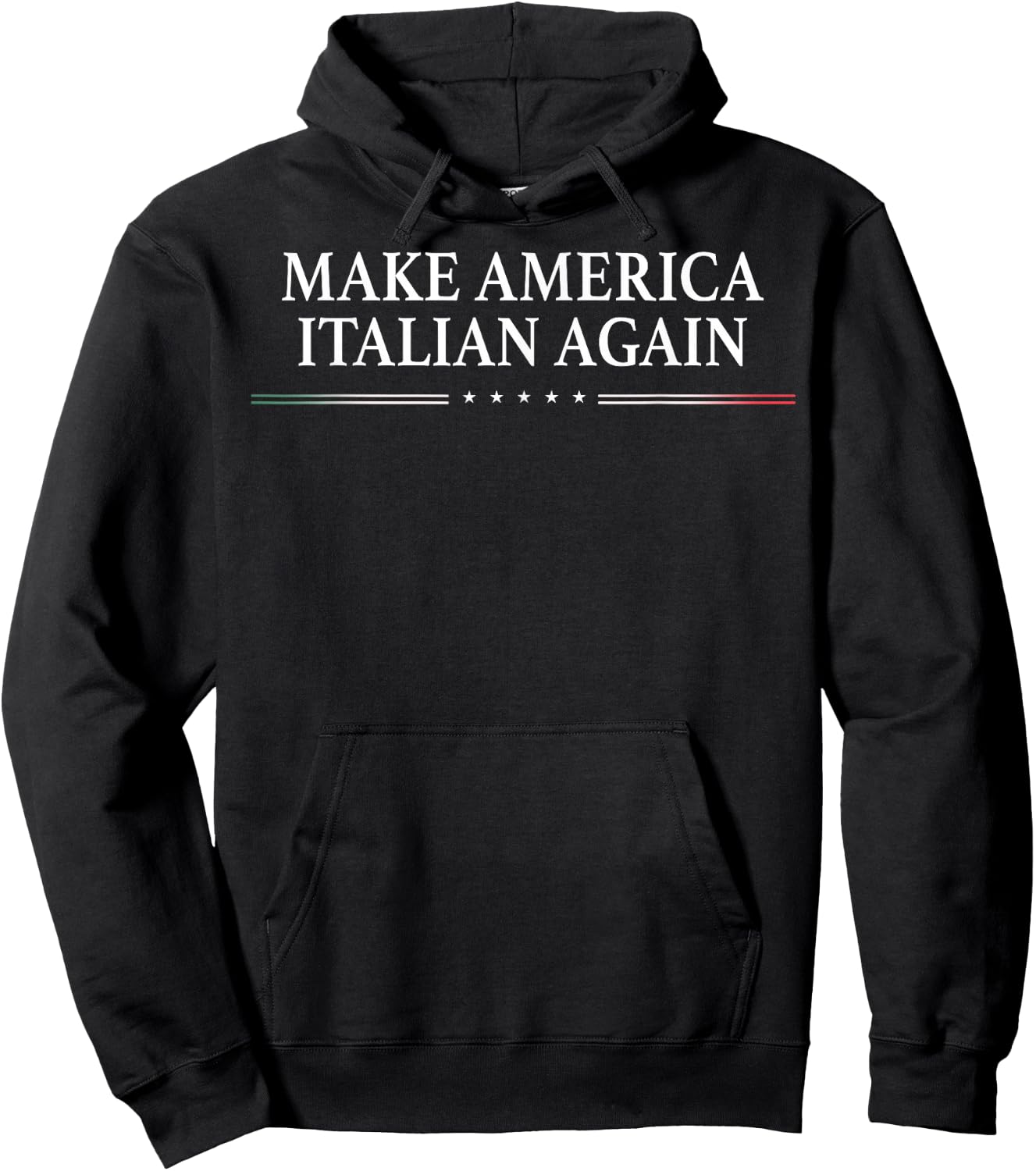 Make America Italian Again Hoodie - Hoodie | Black