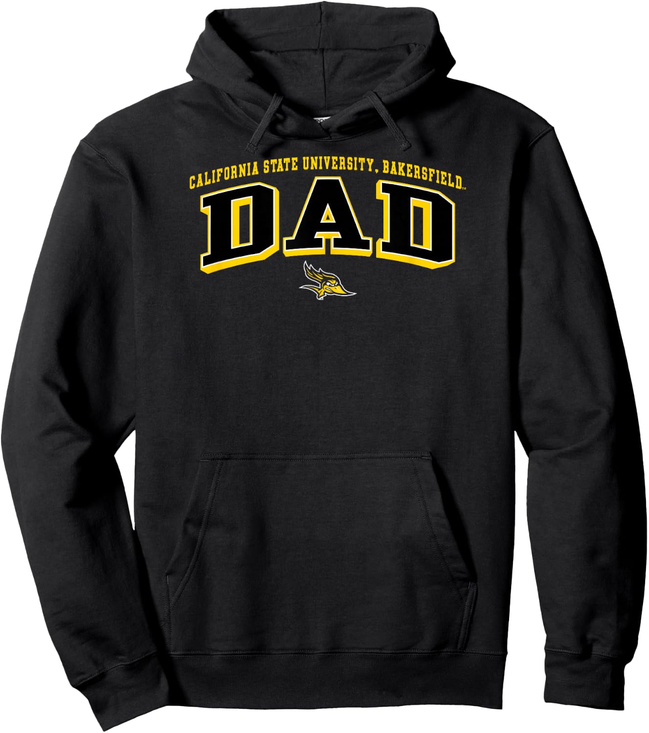 Cal State Bakersfield Roadrunners Dad Arch Royal Hoodie - Hoodie | Black