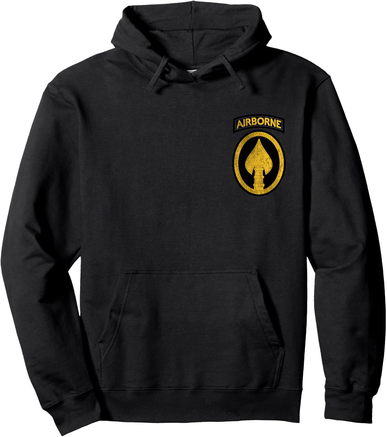 US Special Operations Command Airborne USSOCOM Logo Veteran Hoodie - Hoodie | Black