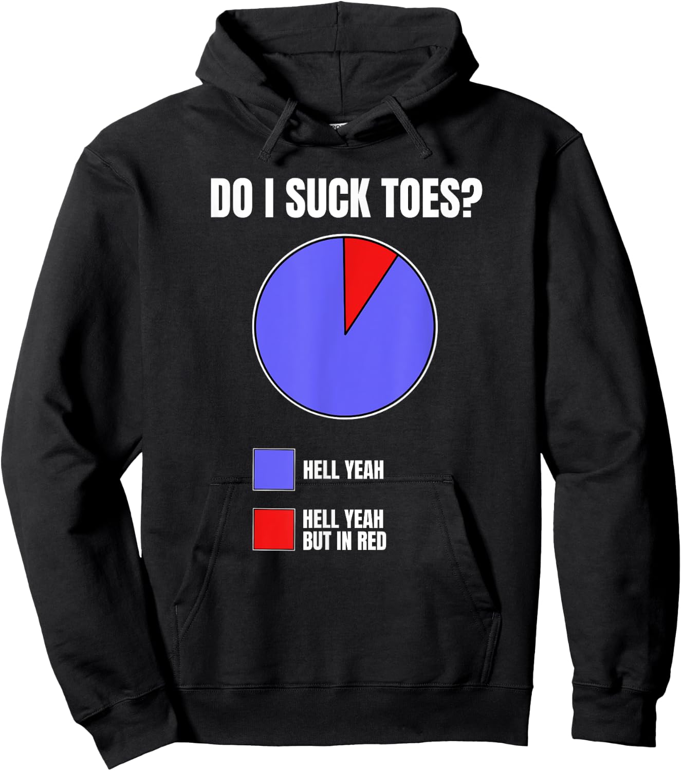 Hell Yeah I Suck Toes Funny Embarrassing For Airport Hoodie - Hoodie | Black