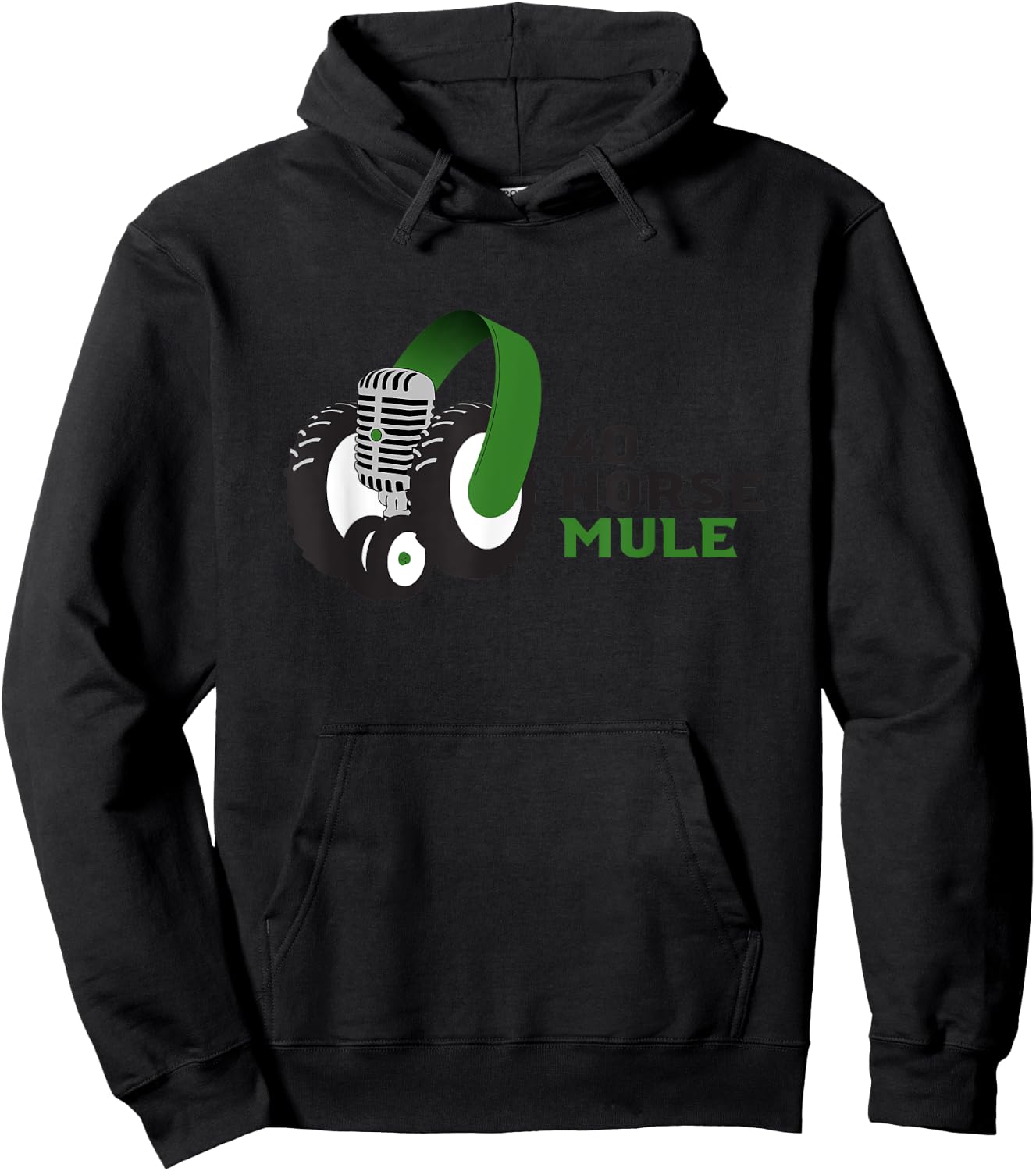 40 Horse Mule Hoodie - Hoodie | Black