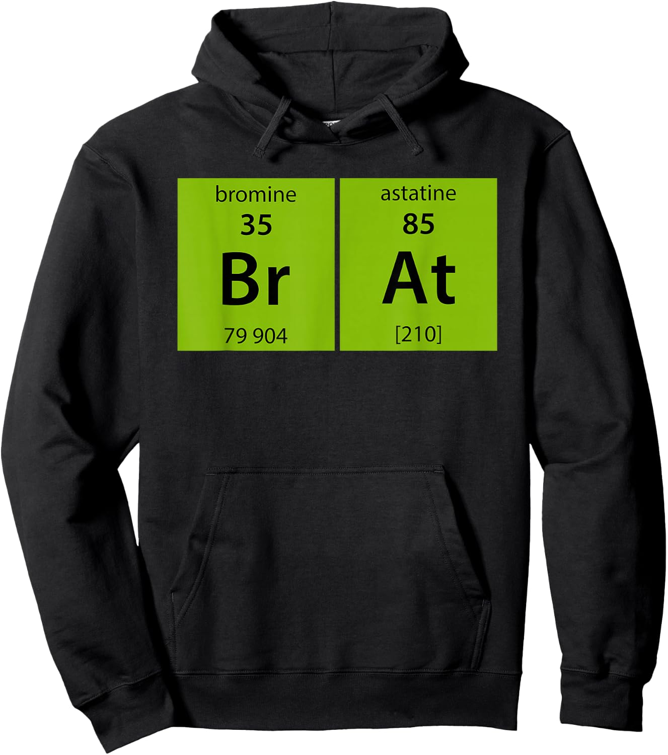 Chemistry Brat Funny Women Hoodie - Hoodie | Black