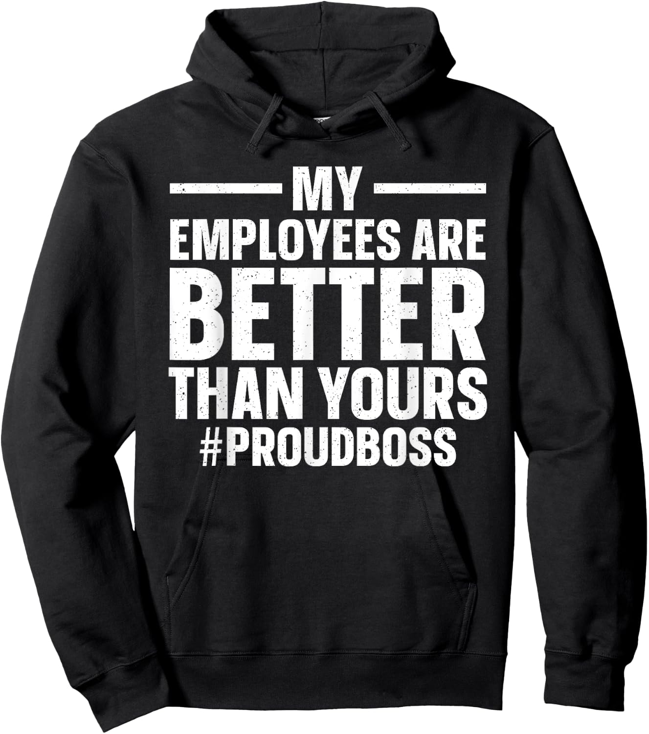Proud Boss Art Women Bosses Day Boss Appreciation Hoodie - Hoodie | Black