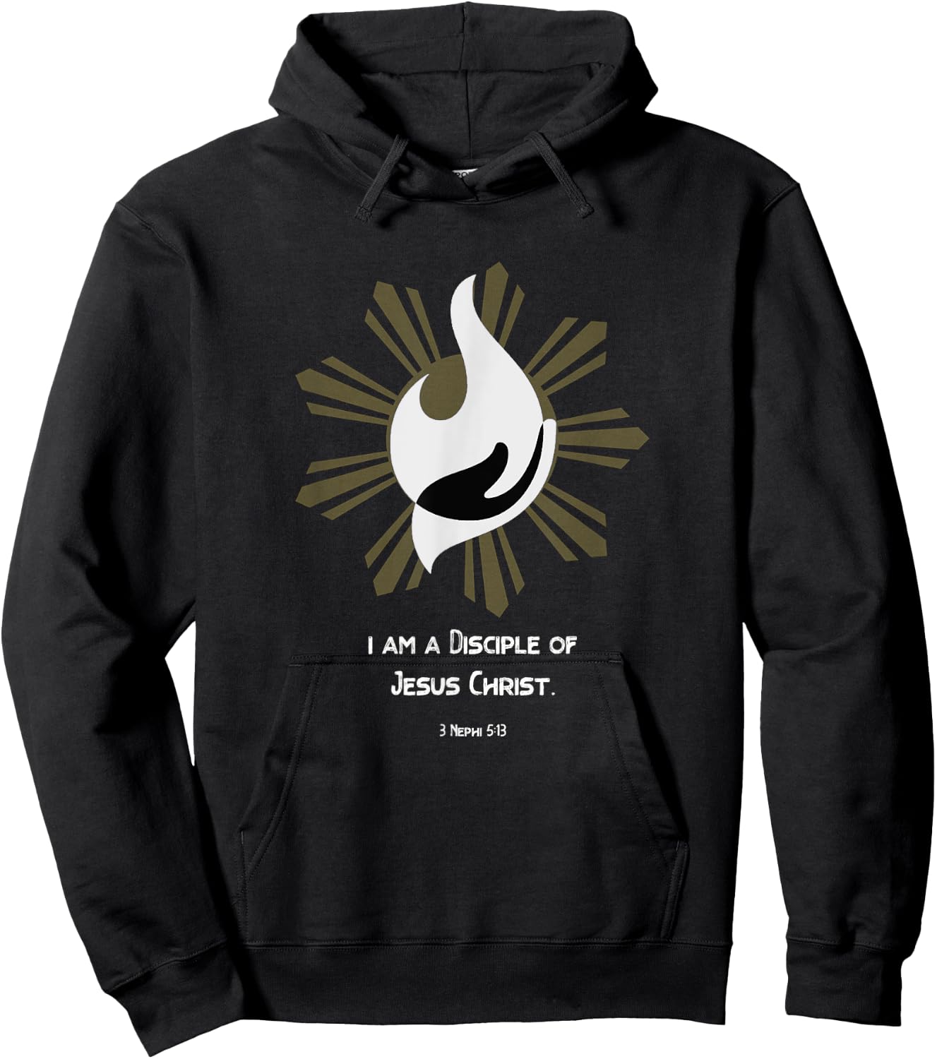 Christian Disciple Of Jesus Christ Gospel LDS YW YM Theme Hoodie - Hoodie | Black