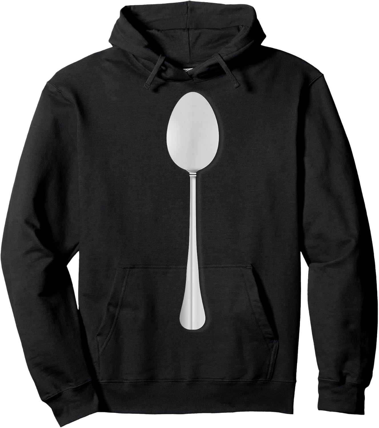 Funny Halloween Party Spoon Costume Couple Matching Hoodie - Hoodie | Black