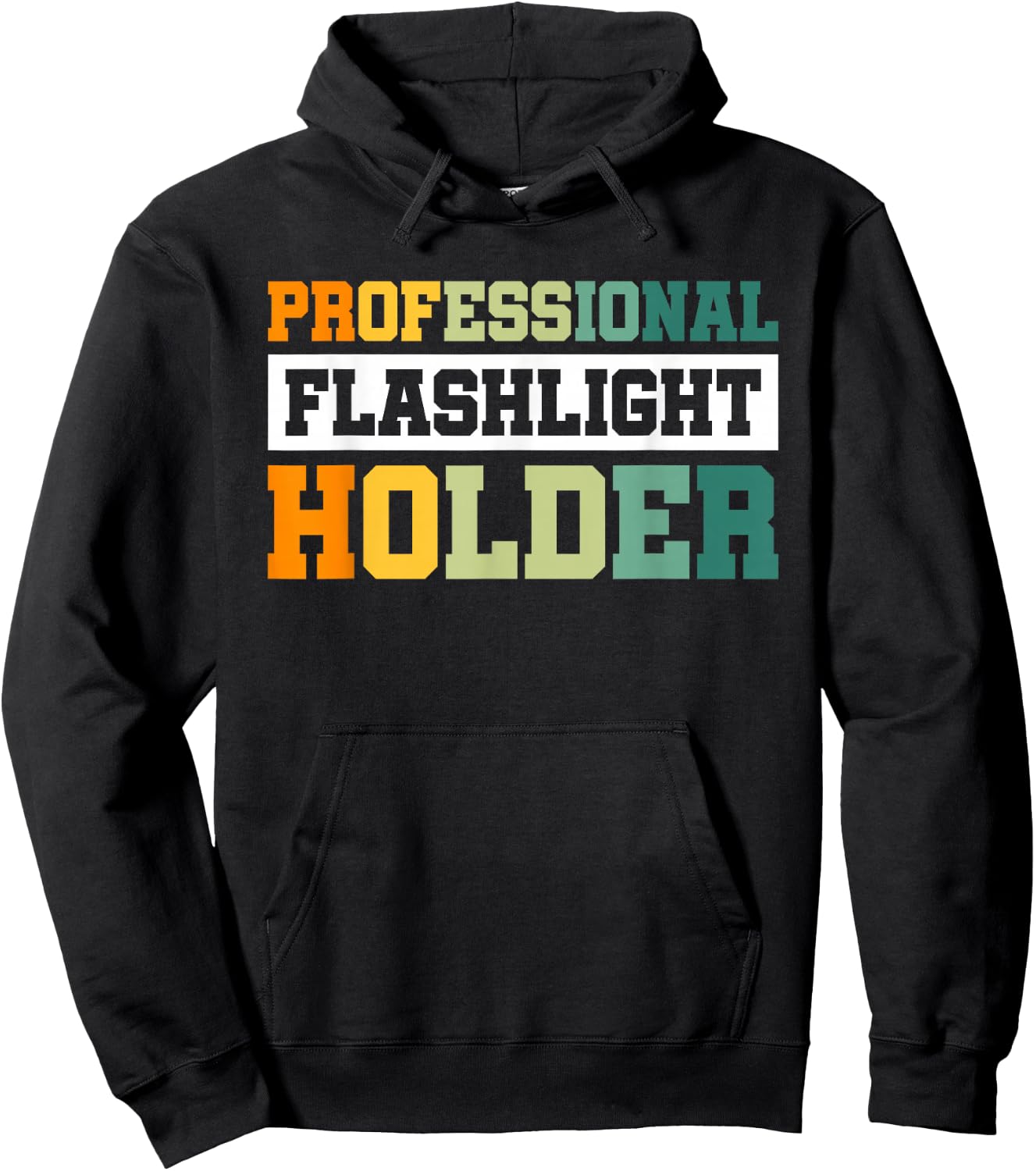 Professional Flashlight Holder Hoodie - Hoodie | Black