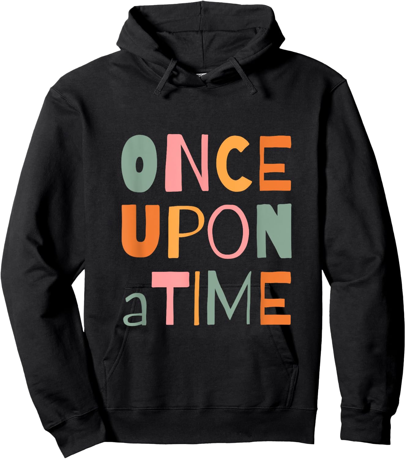 Once Upon A Time Storyteller Storytime Library Event Reading Hoodie - Hoodie | Black