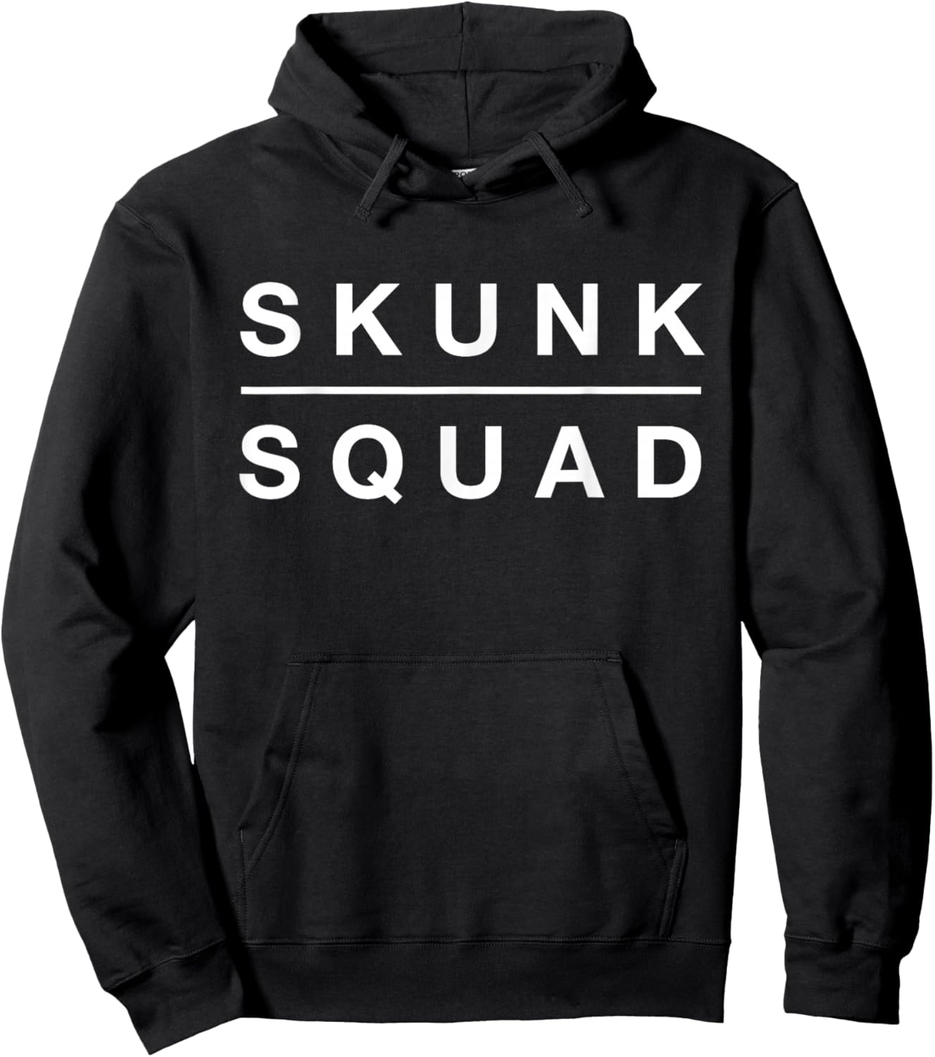 Funny Skunk Squad Hoodie - Hoodie | Black