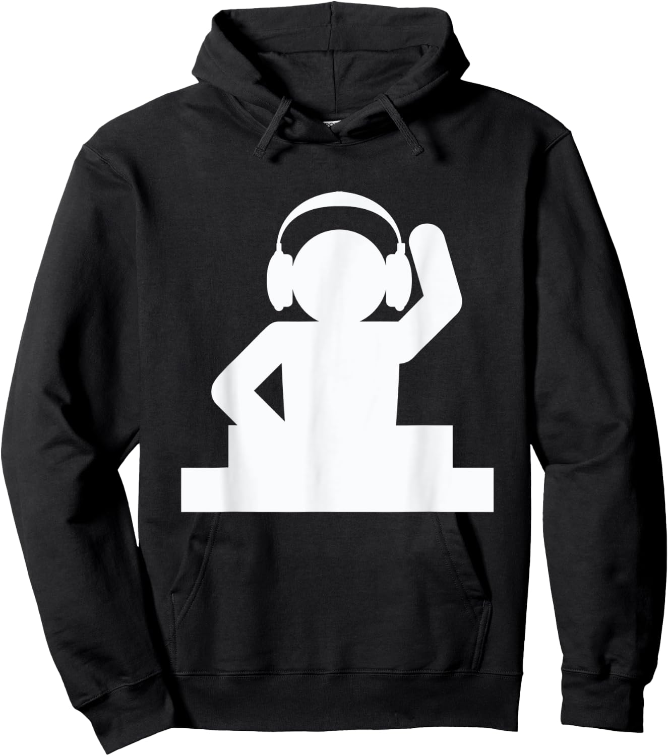 DJ Music Spinning - Disc Jockey Hoodie - Hoodie | Black