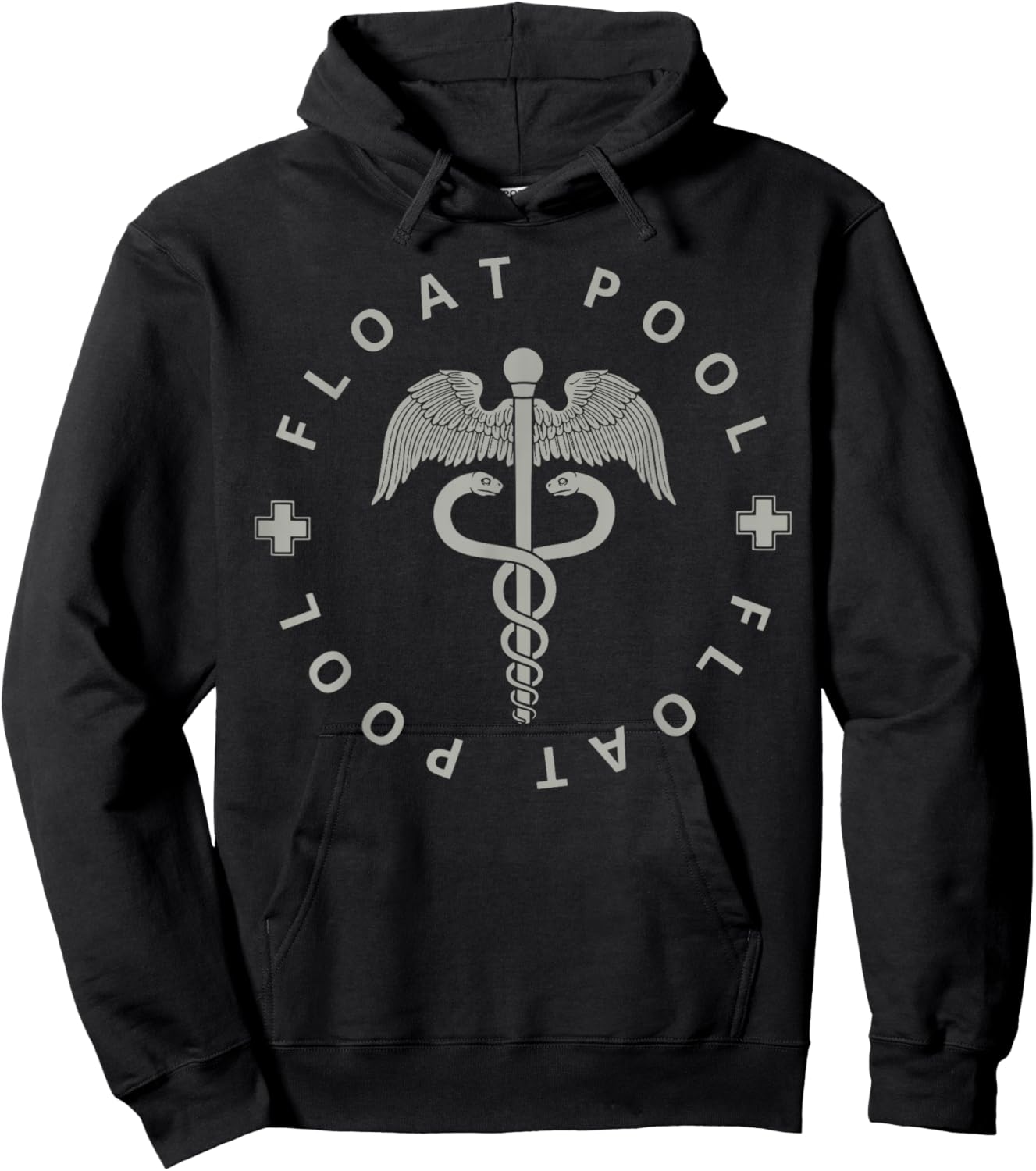 Float Pool Nurse Registered Nursing RN Graduation Women Men Hoodie - Hoodie | Black