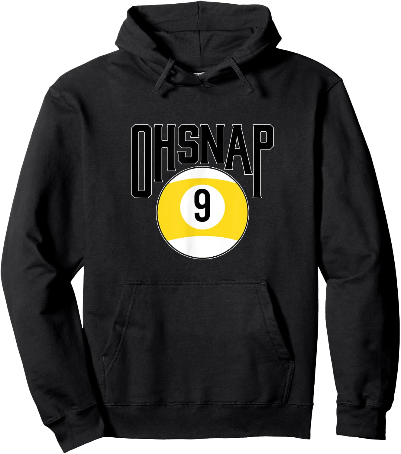 Oh snap 9 ball Hoodie - Hoodie | Black