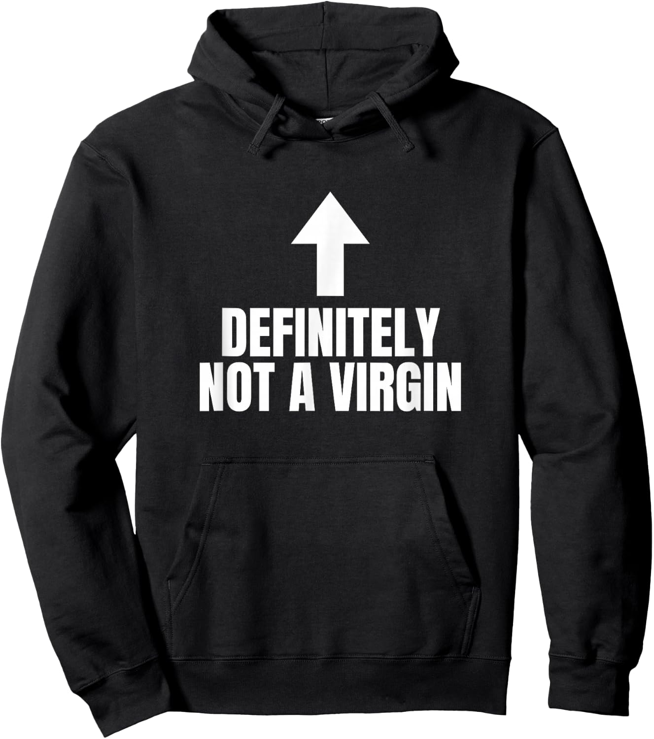 Funny Cringe Adult Joke Witty Meme Hoodie - Hoodie | Black