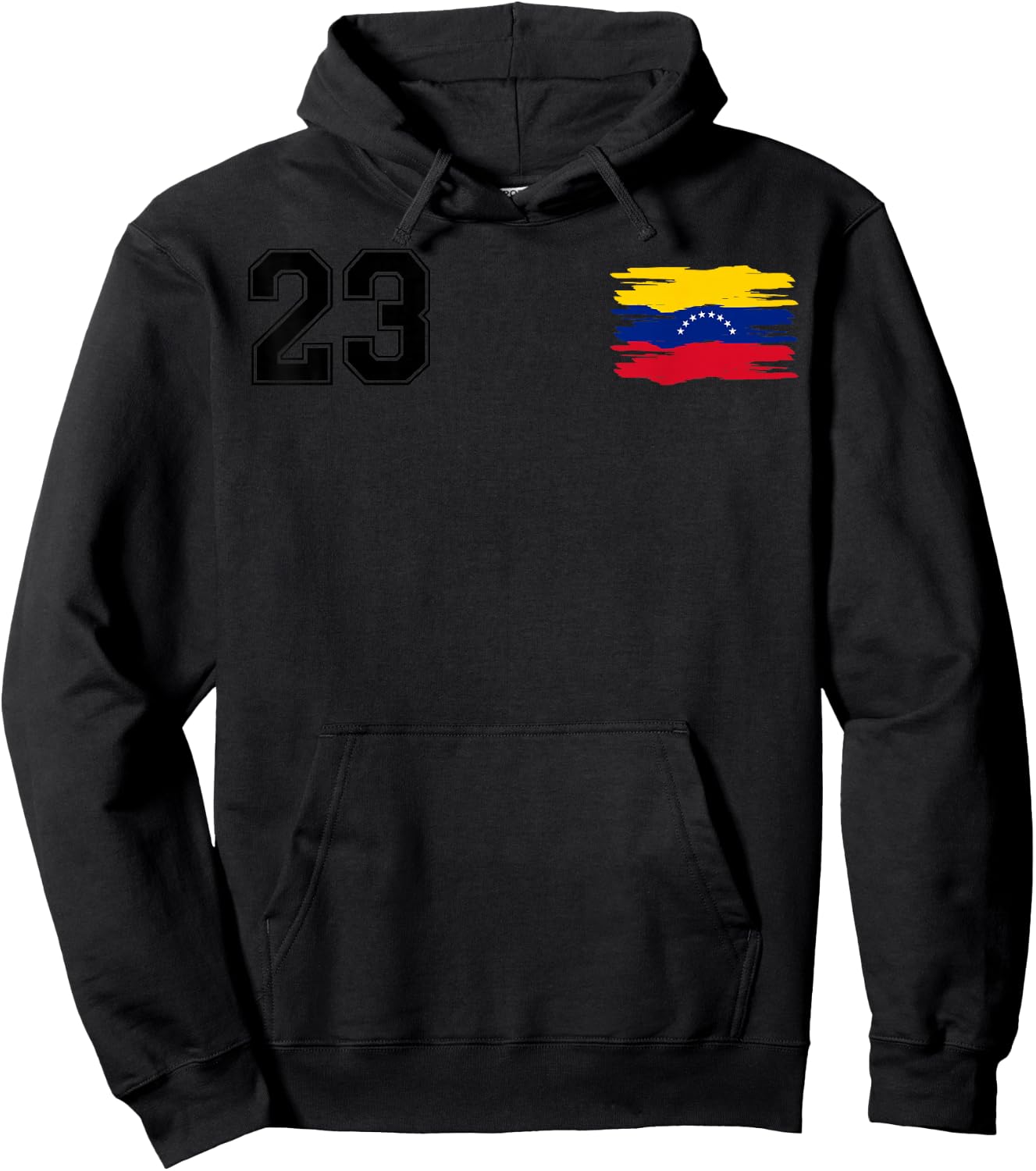 Venezuela - La Vinotinto Team Soccer Design for Venezuelans Hoodie - Hoodie | Black