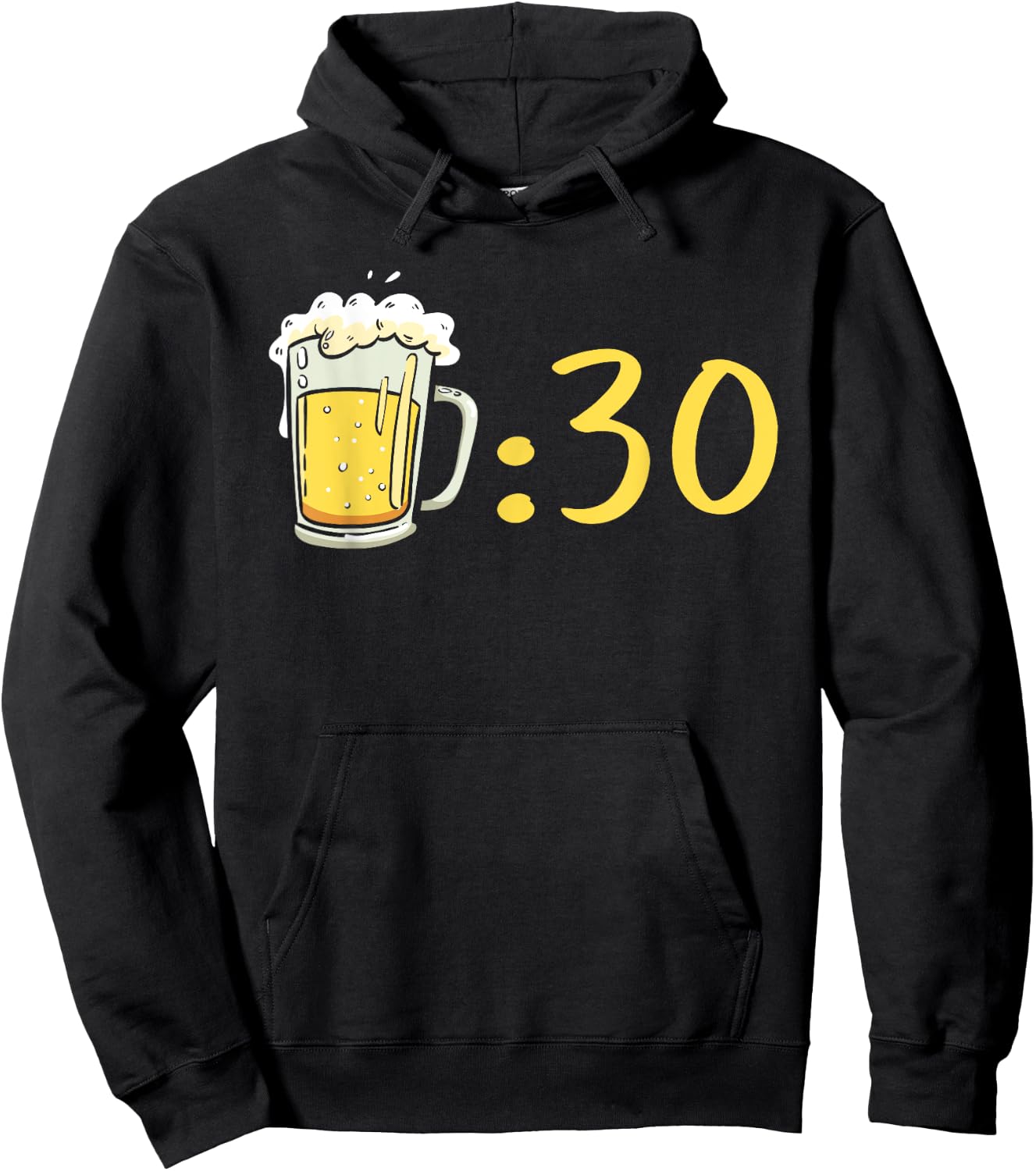 Beer 30 Beer Thirty Funny Gag Idea For Beer Lovers Hoodie - Hoodie | Black