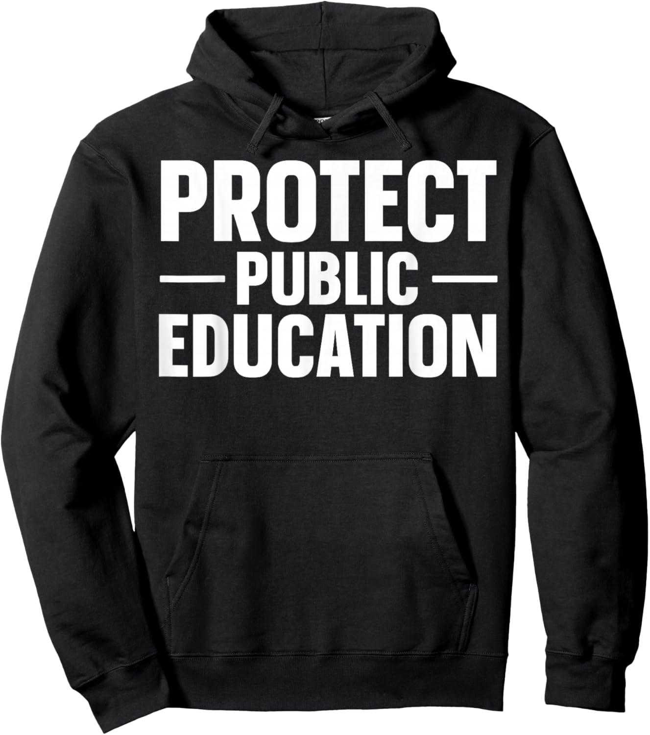 Protect Public Education Hoodie - Hoodie | Black