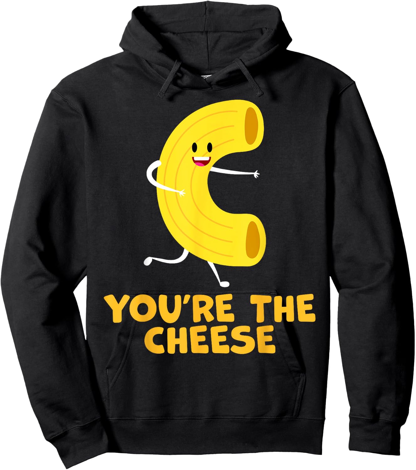 You're The Cheese to My Mac Funny Matching Couples His&Her Hoodie - Hoodie | Black