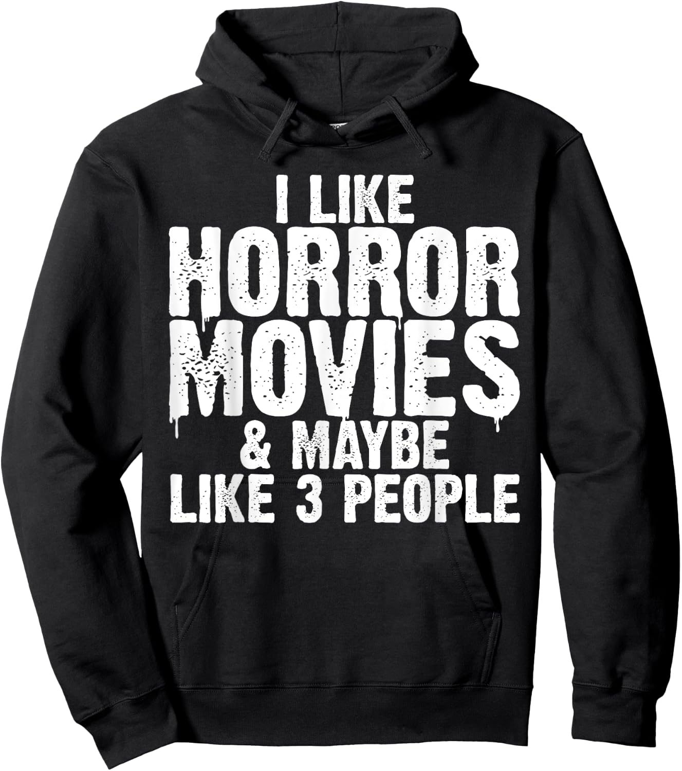 Funny Horror Movie Design Women Horror Movie Lover Hoodie - Hoodie | Black