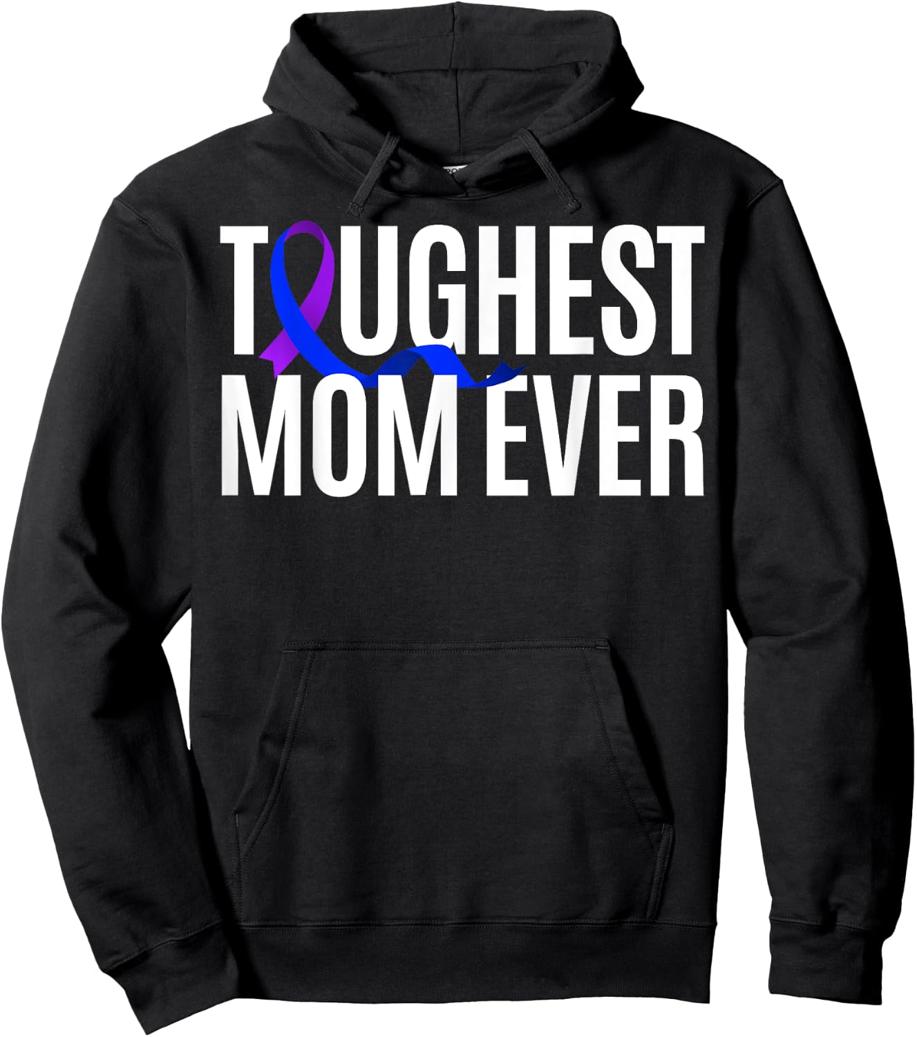 Toughest Mom Ever Rheumatoid Arthritis Hoodie - Hoodie | Black