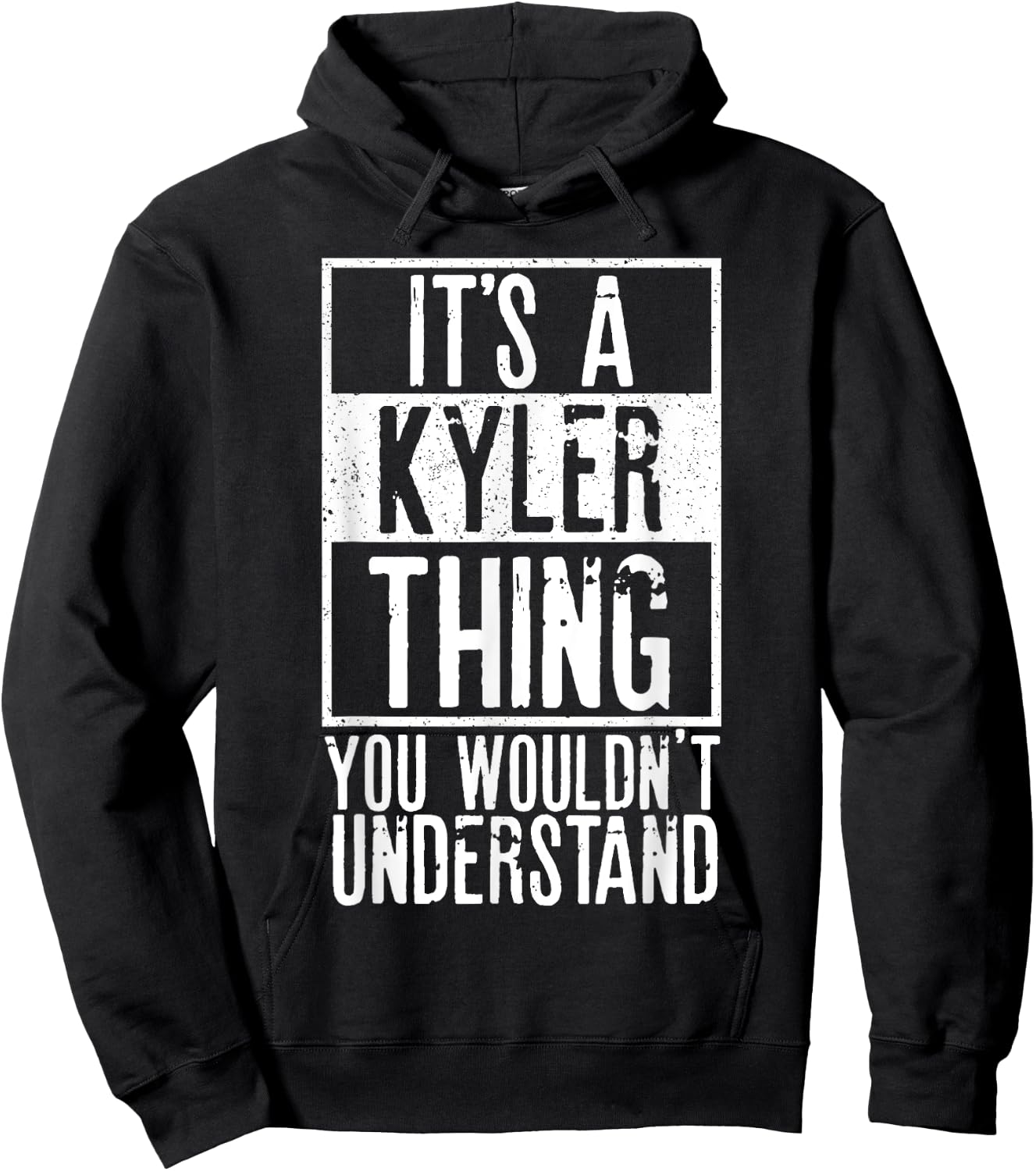 Its A Kyler Thing You Wouldnt Understand Hoodie - Hoodie | Black